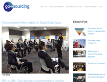 Tablet Screenshot of gosourcing.com